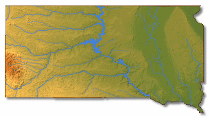 South Dakota Map - StateLawyers.com